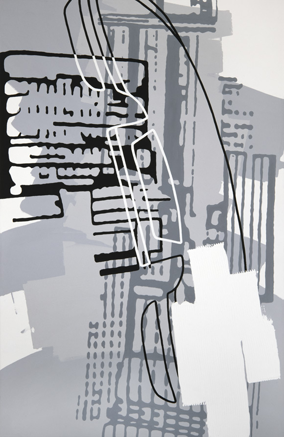 Greyscales 04 – Acryl auf Leinwand
