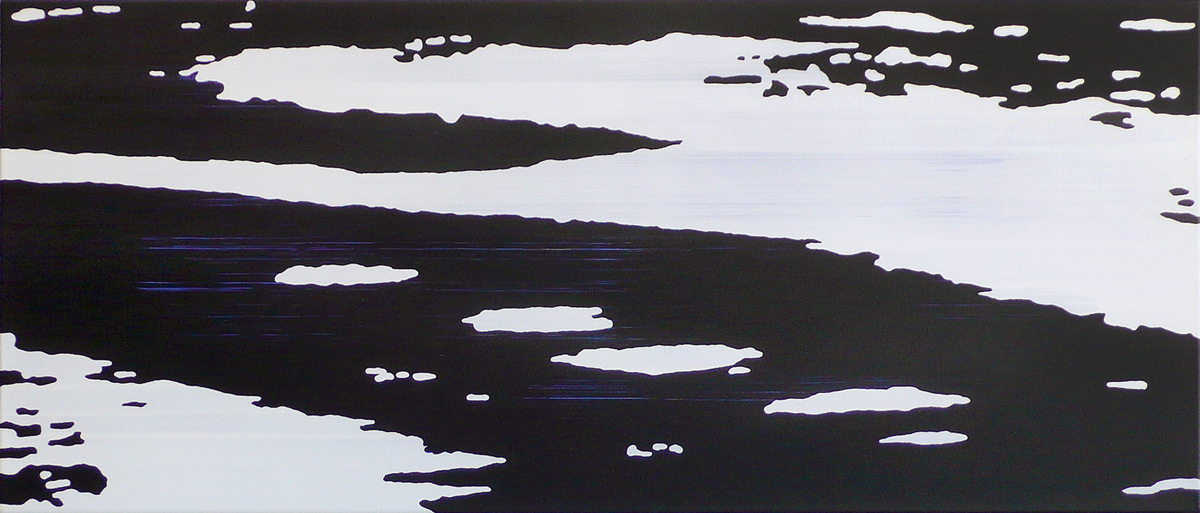 Stellwerk – Acryl auf Leinwand
