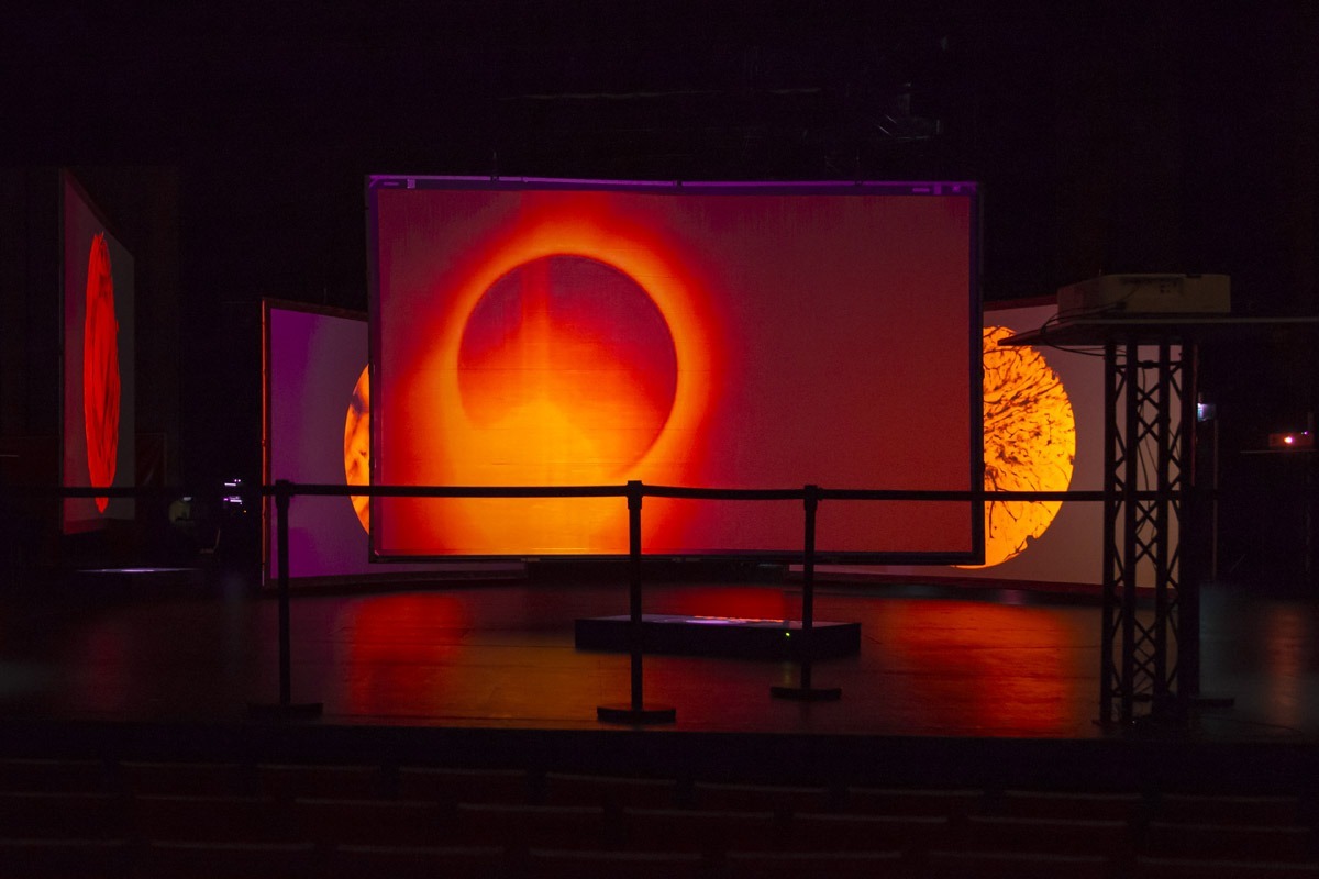 Gudrun Barenbrock – REM – Video- und Klanginstallation – KLANGLICHT Graz / AT 2024