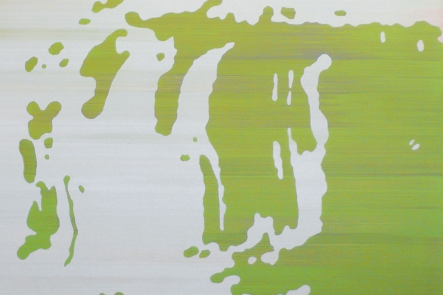 Gudrun Barenbrock – Camouflage – Malerei auf Leinwand