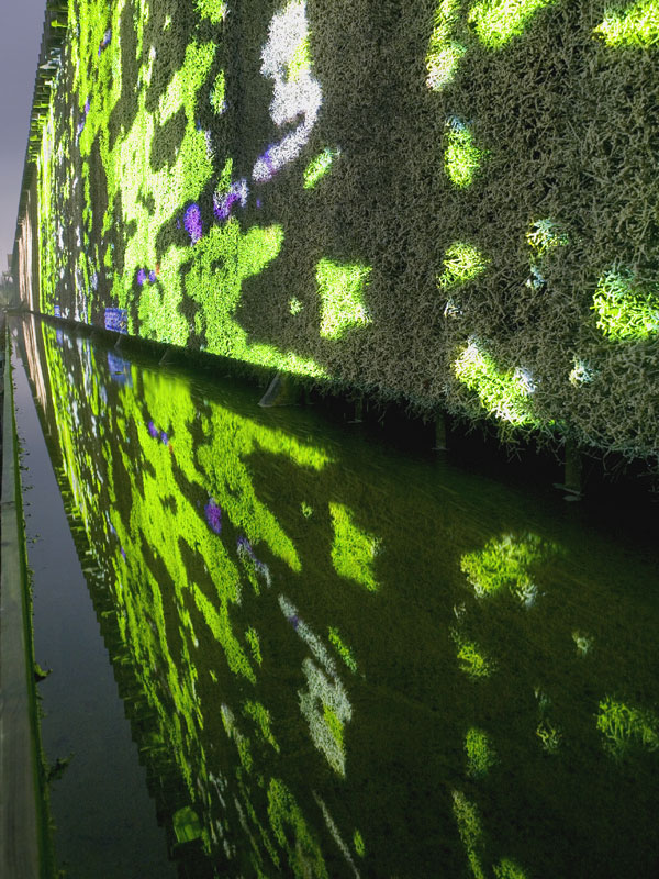 Gudrun Barenbrock – Flow – Lichtsicht Projektionsbiennale Bad Rothenfelde