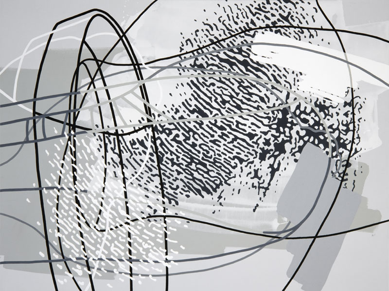 Gudrun Barenbrock – Greyscales – Acryl auf Leinwand